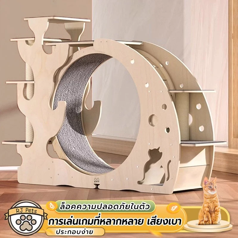 5 เหตุผลที่คุณควรเลือกซื้อ "ลู่วิ่งแมว ออกกำลังกาย ขนาดใหญ่ ที่ออกกำลังกายสัตว์เลี้ยง Pet treadmill ลู่วิ่งแมวอัพเกรดใหม่+โครงปีนแมว 2in1" (อัปเดท 2025)