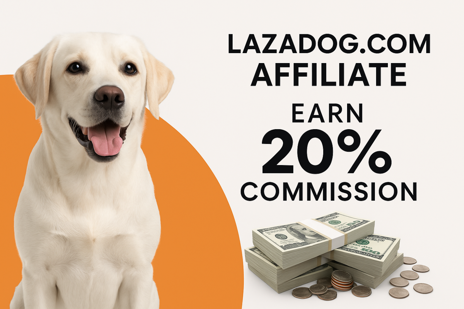 Earn up to 20% commission from every sale. - Lazadog Affiliate Program