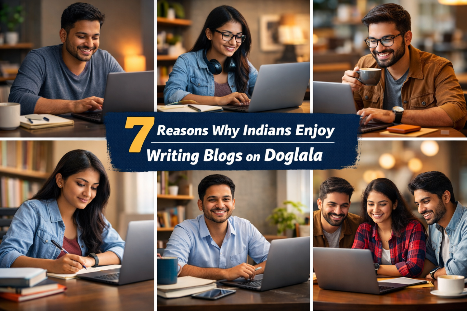 7 Reasons Why Indians Enjoy Writing Blogs on Doglala